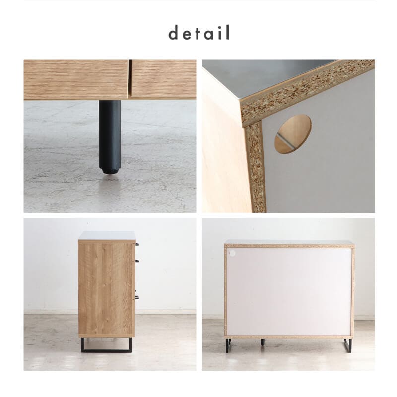 キッチンカウンター 完成品 日本製 ステンレストップ 食器棚 幅