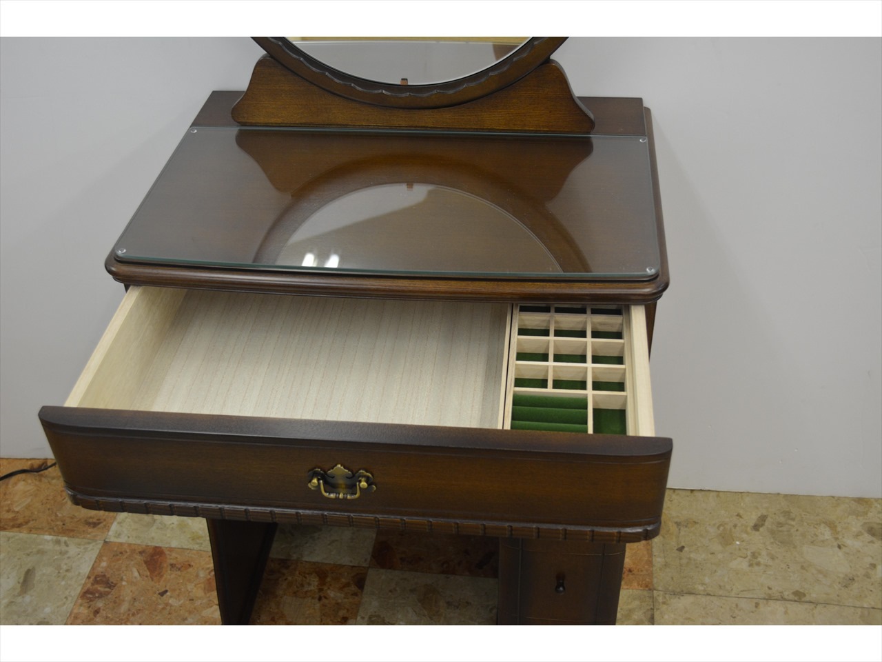 収納一面鏡アモーレ アンティーク色 | 店舗,田中鏡台店 | 大川市公式