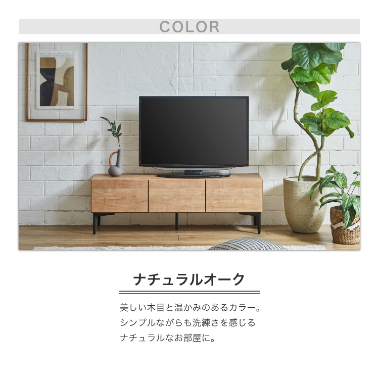 リビング収納 テレビ台 ローボード 【フィスバ120 テレビボード】 幅