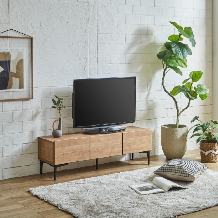リビング収納 テレビ台 ローボード 【フィスバ120 テレビボード