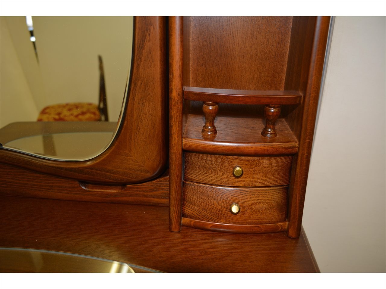 送料込み　ナラ　1面鏡　鏡台 送料込み ナラ 1面鏡 鏡台