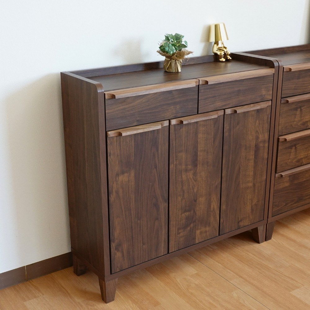 legacy- レガシー 90スリムキャビネット（ウォールナット/レッドオーク