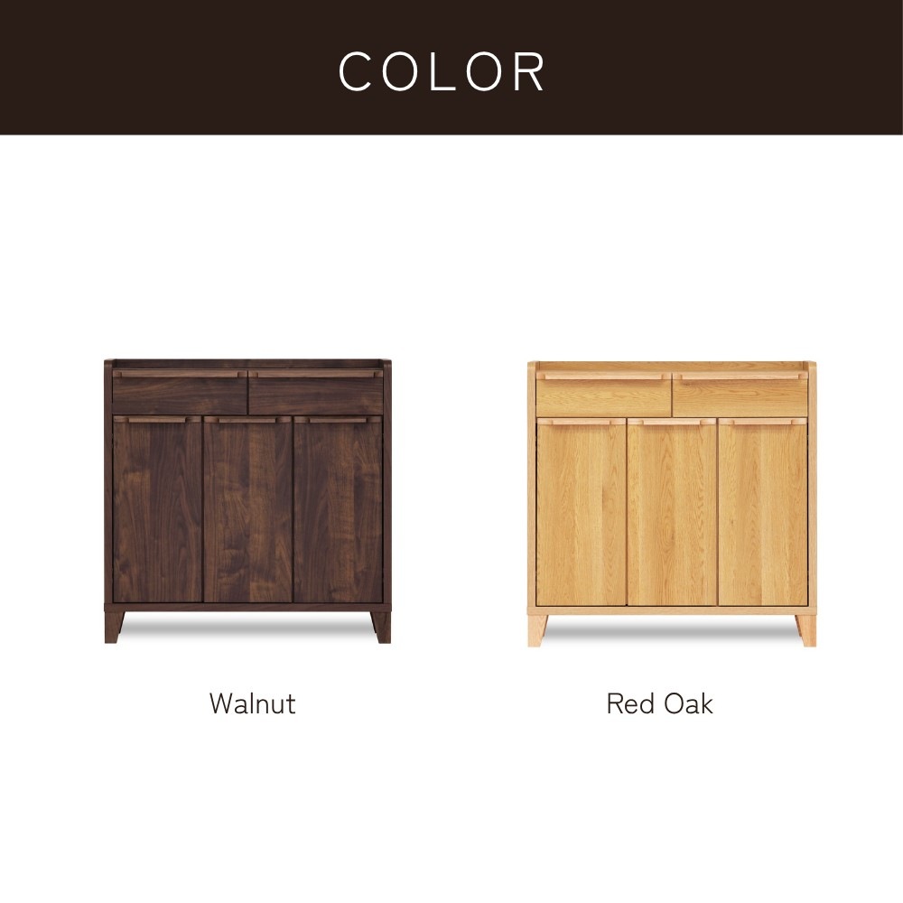 legacy- レガシー 90スリムキャビネット（ウォールナット/レッドオーク