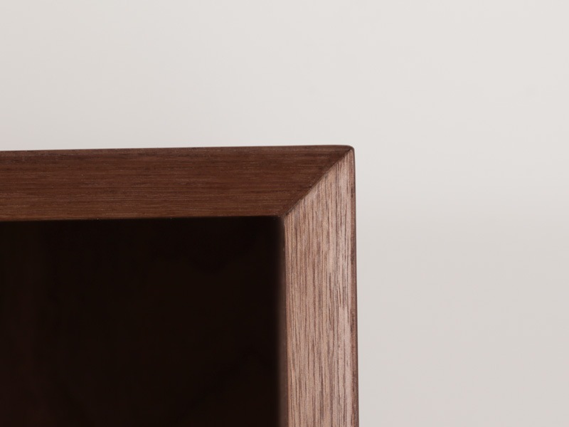 レフライン90 シェルフ ウォールナット材 | 店舗,有限会社 野中木工所