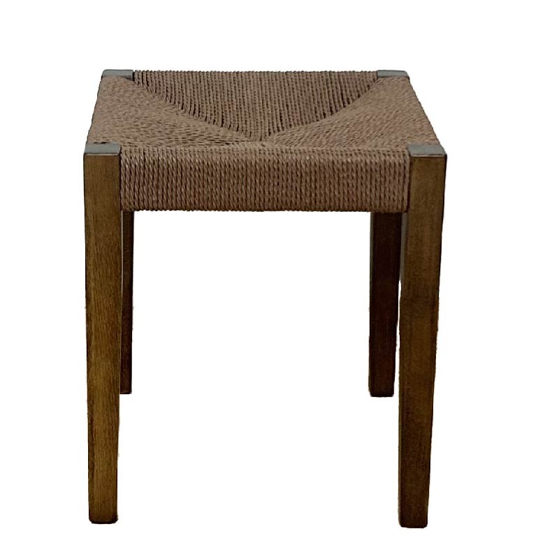 スツール 椅子 2脚 ペーパーコード 北欧 スタッキング 木製