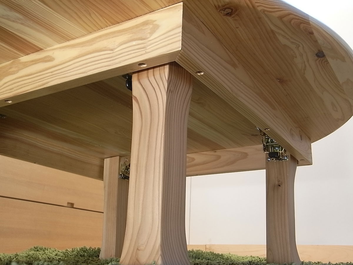 国産杉ちゃぶ台ueki直径75センチ | 店舗,大川家具ドットコム | 大川