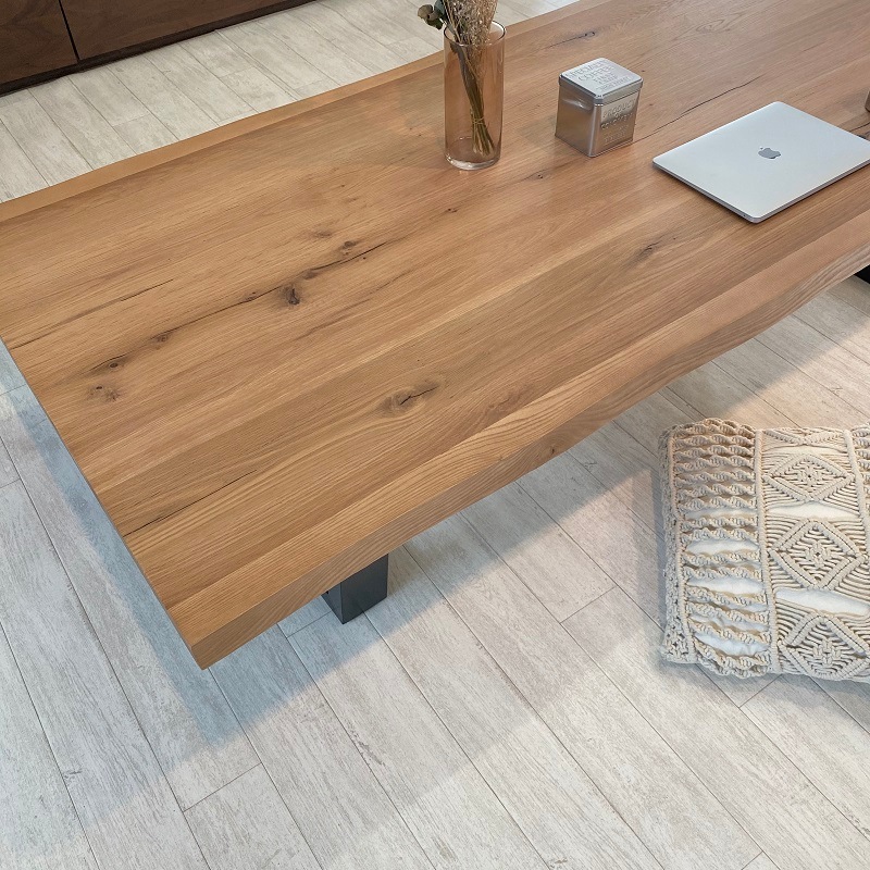 R*n様 木製茶色座卓 光沢仕上げ KT】座卓【160cm】 | 店舗,株式会社河口家具製作所 | 大川家具通販