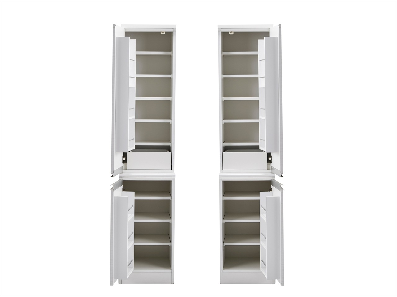 大川工芸　隙間家具　食器棚 キッチン収納 食器棚 隙間収納 コンパクト 幅30cm ガラス扉 扉