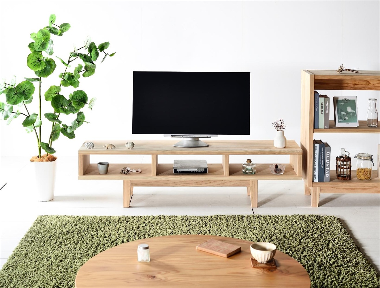 木の香テレビボード 150 杉材 九州産杉 国産 無垢材 天然木 無塗装