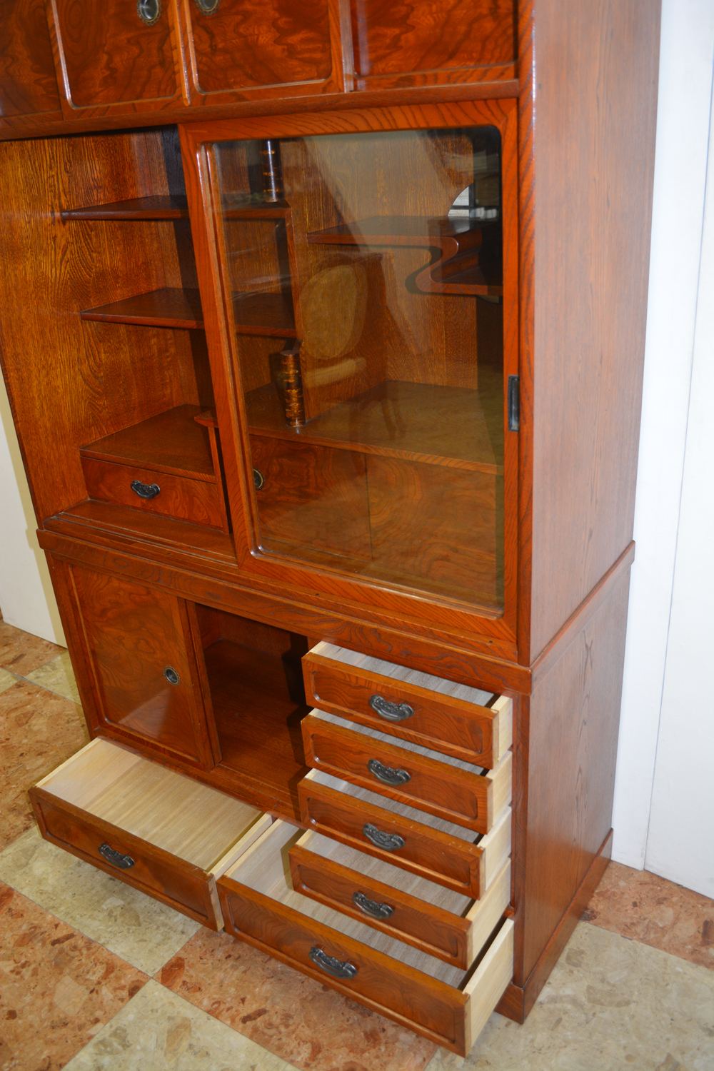 茶箪笥 ケヤキ 木製 茶棚 茶箪笥 ケヤキ 木製 茶棚② 茶箪笥 ケヤキ 木製 茶棚② 楽天市場