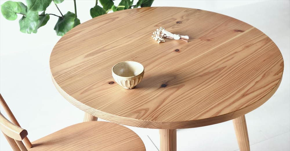 円形85cm木製テーブル(割引可能、コメント参照) 円形 天然木突板 こたつテーブル 85cm オーク/一年中使えるおしゃれな