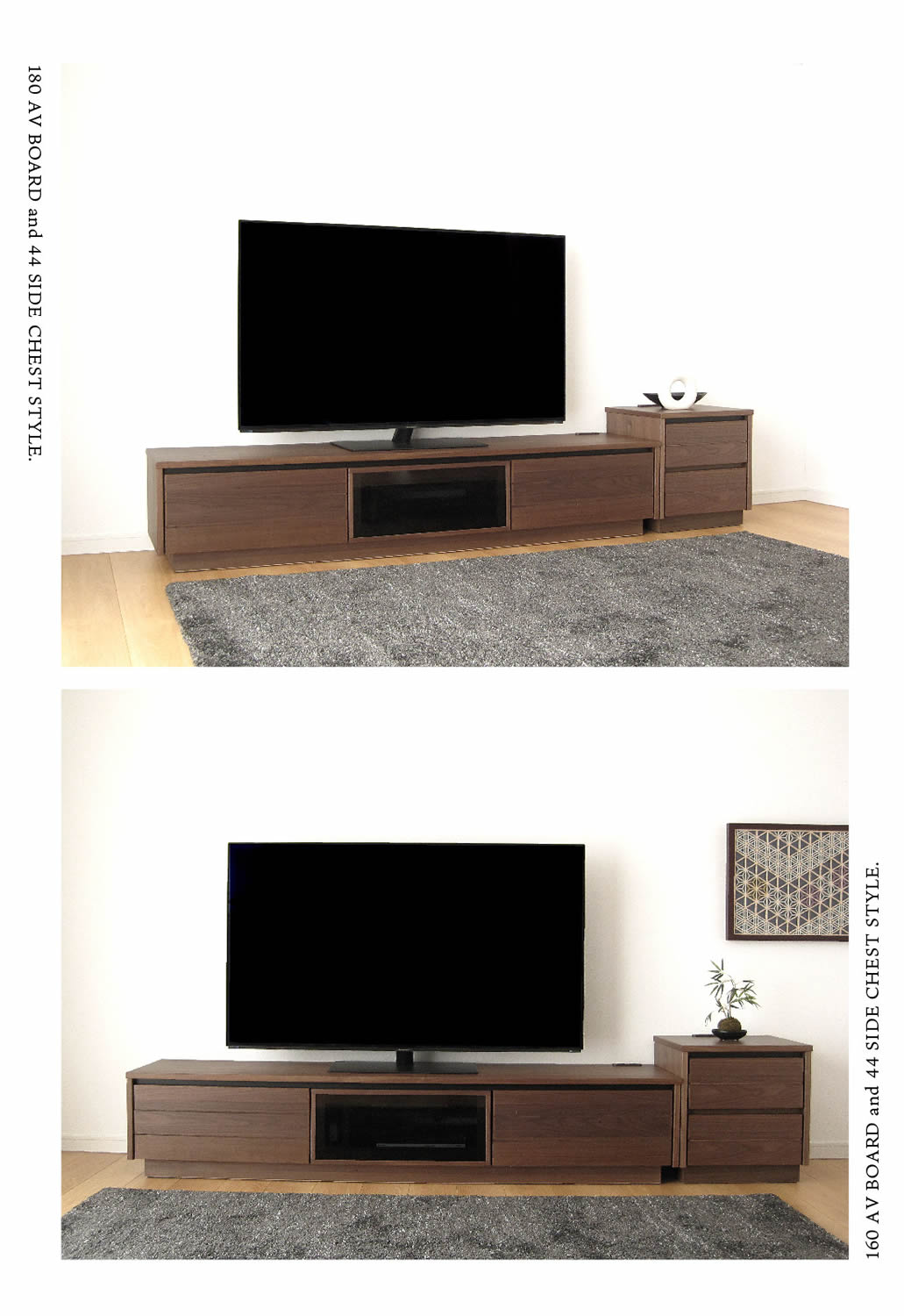 テレビ台 180㎝ テレビボード ローボード 日本製 ウォールナット 36800001_10.jpg