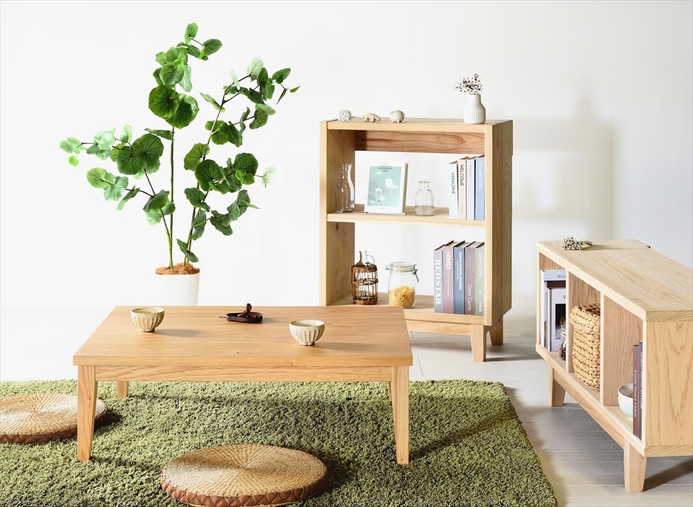 木の香ローテーブル4 杉材 九州産杉 国産 無垢材 天然木 北欧