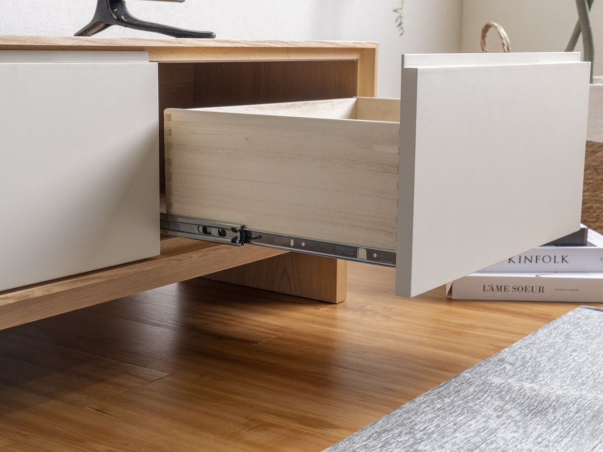 送料無料】 完成品 幅150cm テレビ台 リビング収納 奥浅 北欧 省