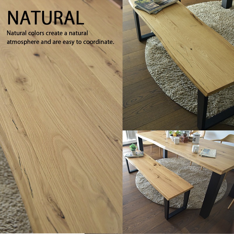 ダイニングベンチ ベンチ 長椅子 2人掛け 125cm 玄関 腰掛け レザー おしゃれ モダン 北欧 ヴィンテージ レトロ 食卓椅子 肘なし 背もたれなし ラシック ダイニングベンチ 幅125cm RAC-3766 ベンチチェア 2人掛け