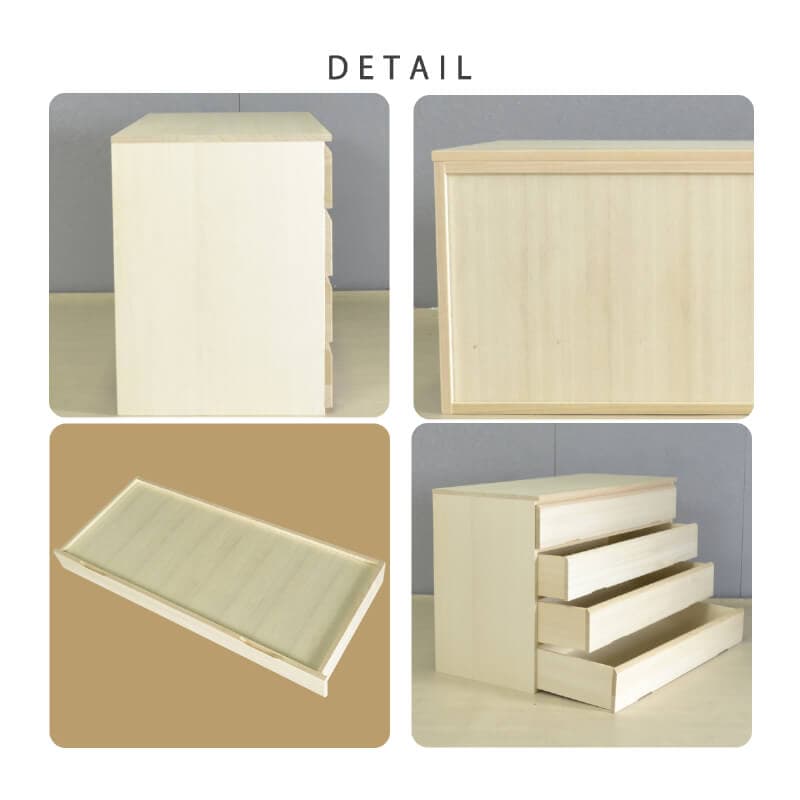 桐箪笥 桐ダンス 着物 桐たんす 4段 大川家具 国産 たとう紙 衣装