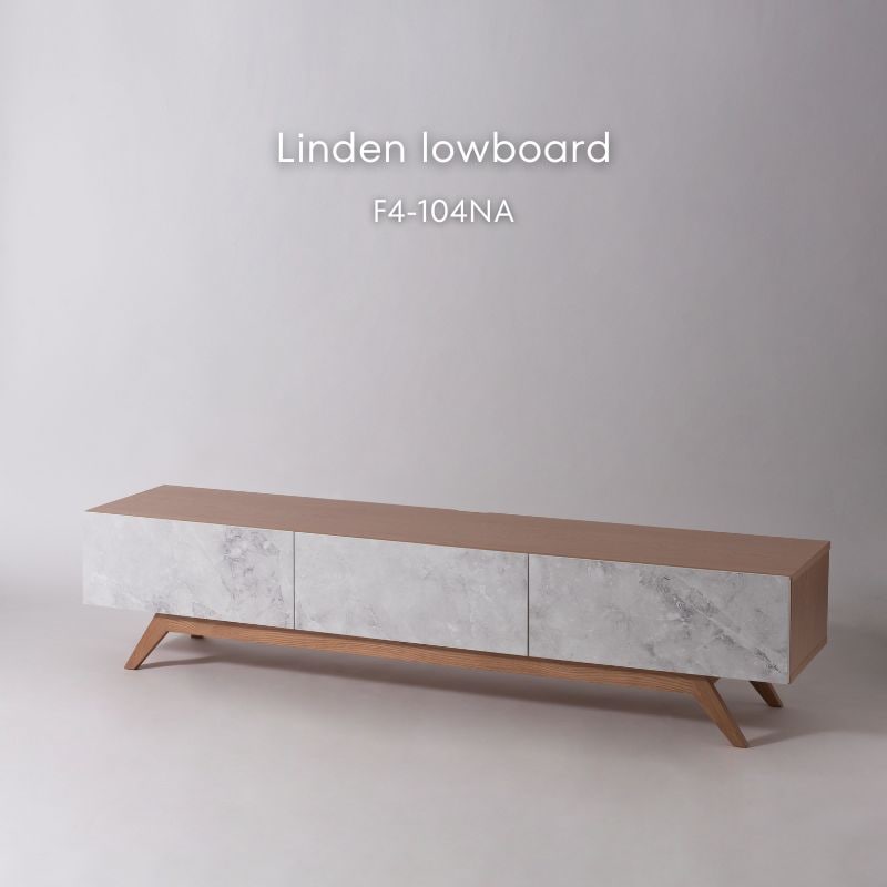 F4-104】テレビボード【ナチュラル・ブラック】 | 店舗,株式会社河口