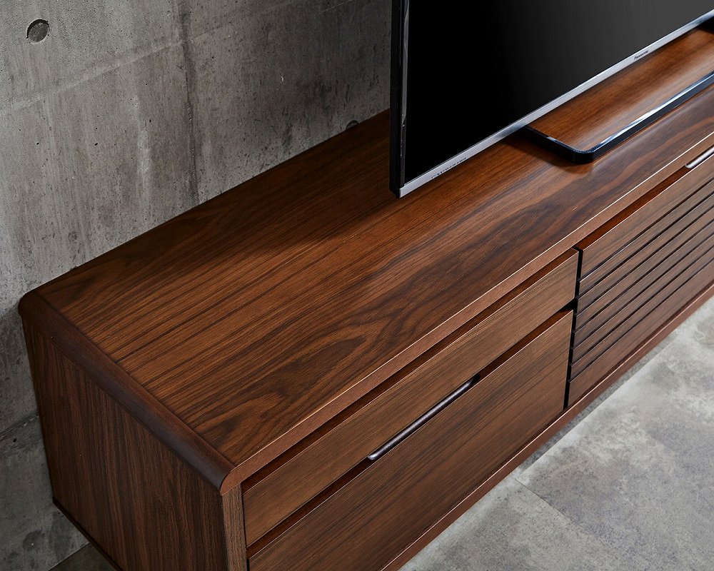 送料無料／ 200cm幅 テレビ台 テレビボード ローボード 完成品 収納