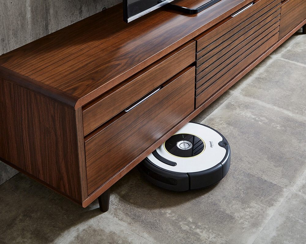 送料無料／ 200cm幅 テレビ台 テレビボード ローボード 完成品 収納