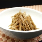 化学調味料無添加！【電子レンジで温めるだけ】 きんぴらごぼう (ピリ辛の味付けではなく、お子様でも食べられるような優しい味付けに仕上げております)