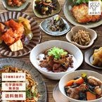 送料無料！【リピーター様におすすめ！】おかわりリピートセット 10種類×1パック (メイン5種、サブ5種を組み合わせた人気のお惣菜10種セット！)