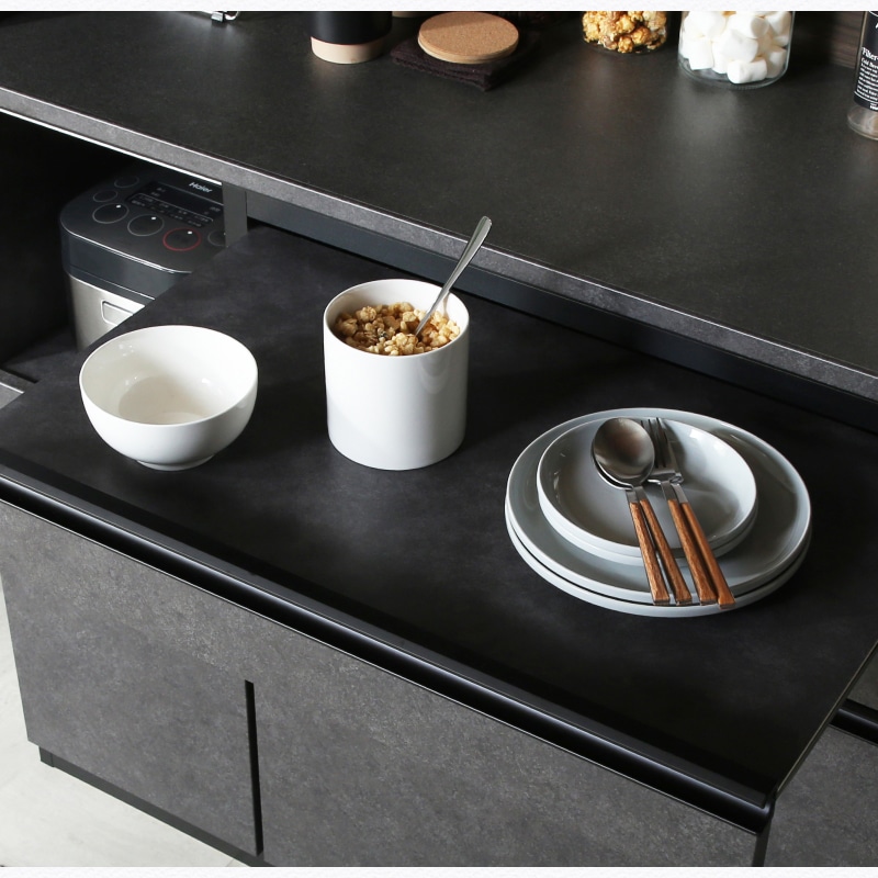 [開梱設置無料]【大川家具】レンジボード 120cm幅 ガート[イノベーションセレクションズ]