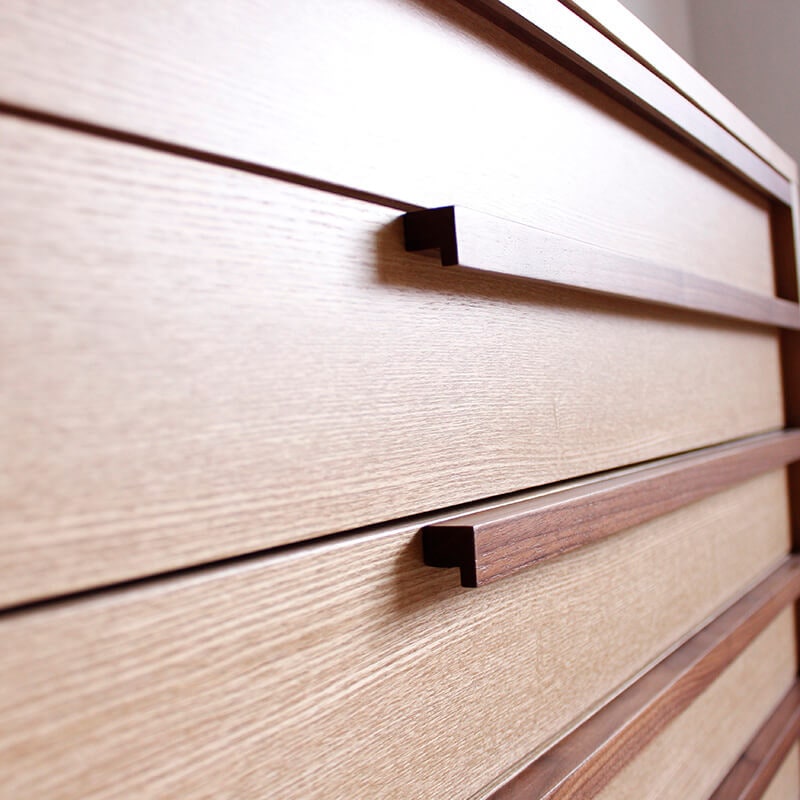 開梱設置無料]【大川家具】≪受注生産≫着物収納チェスト 80/105cm幅