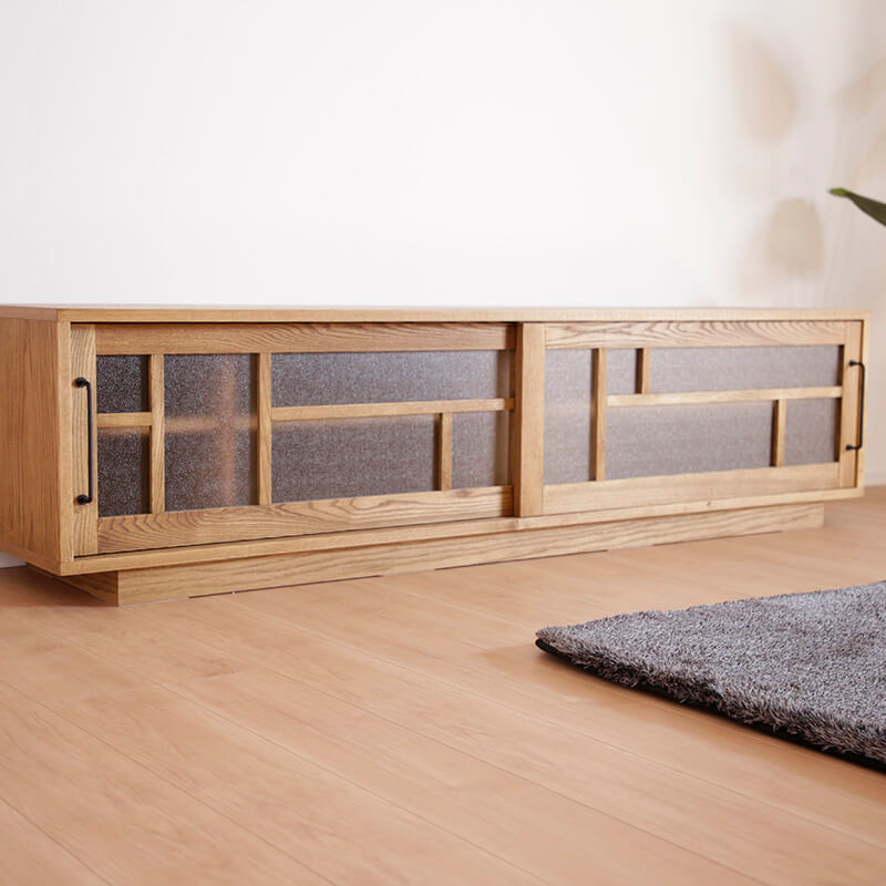 開梱設置無料]【大川家具】≪受注生産≫テレビボード 180cm幅 アミコ