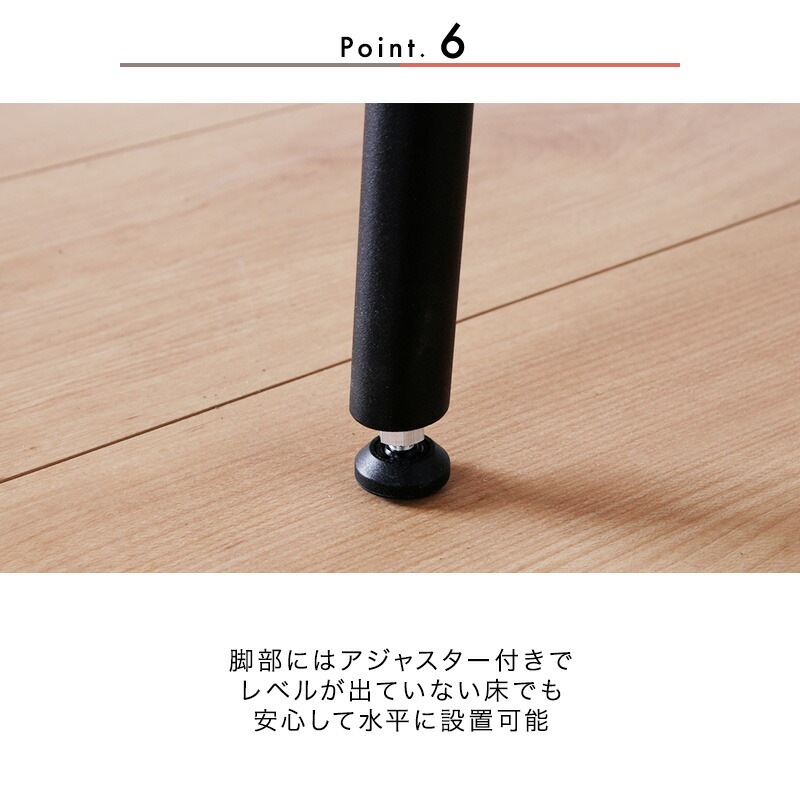 [開梱設置無料]【大川家具】≪受注生産≫デスク 120/150cm幅 引出 スリムデスク ウォールナット/ホワイトオーク  全3色 [境木工] スチール脚の省スペース型シンプルデスク 国産