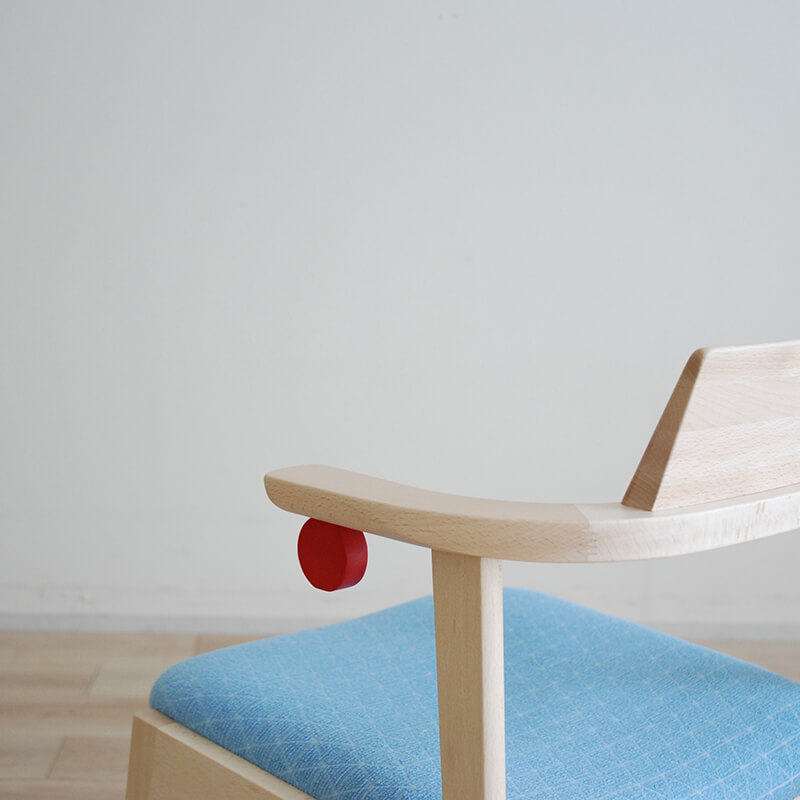 大川家具】ハーフアームダイニングチェア ミニョン 張地ランクL 張地全