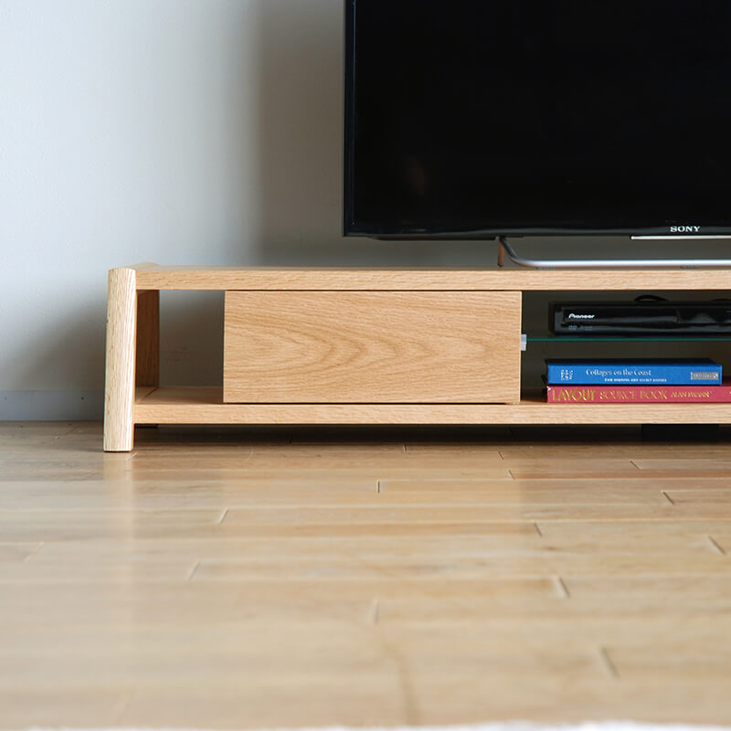 開梱設置無料]【大川家具】テレビボード 150/180cm幅 フロー