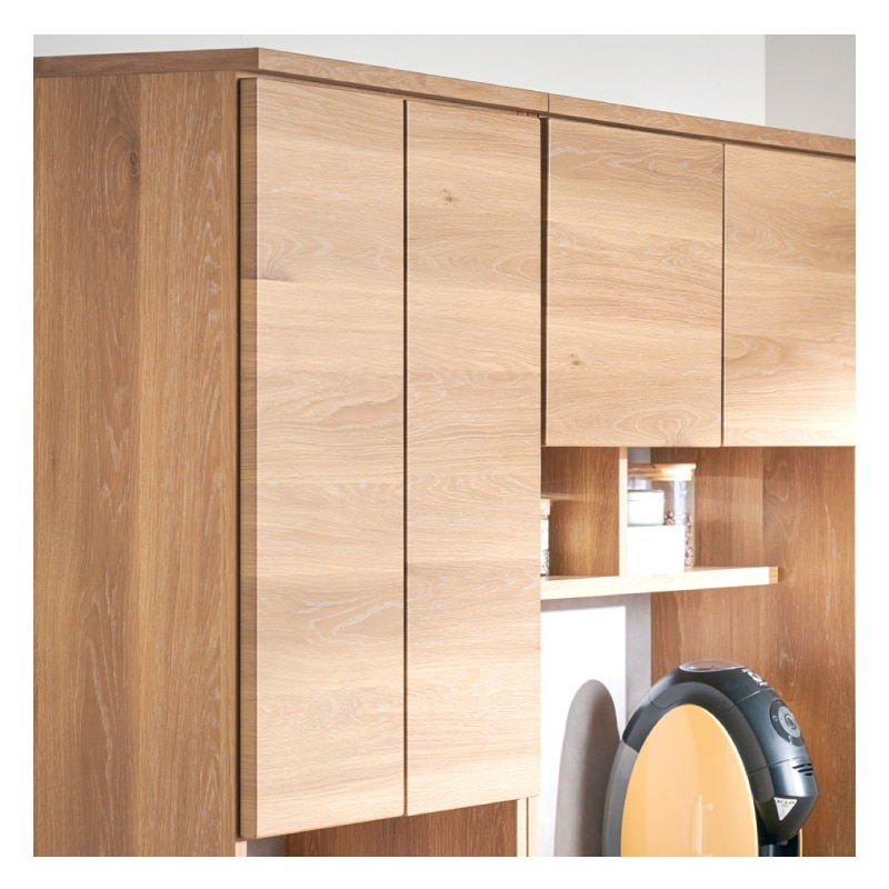 開梱設置無料]【大川家具】カップボード 60cm幅 カトレア ナチュラル