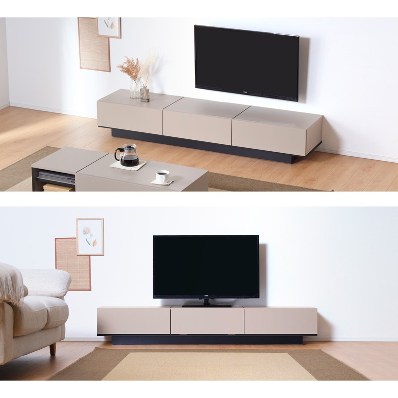 テレビ台 ニュアンスカラー/グレージュ W90 テレビ台 幅90cm | FIGARO