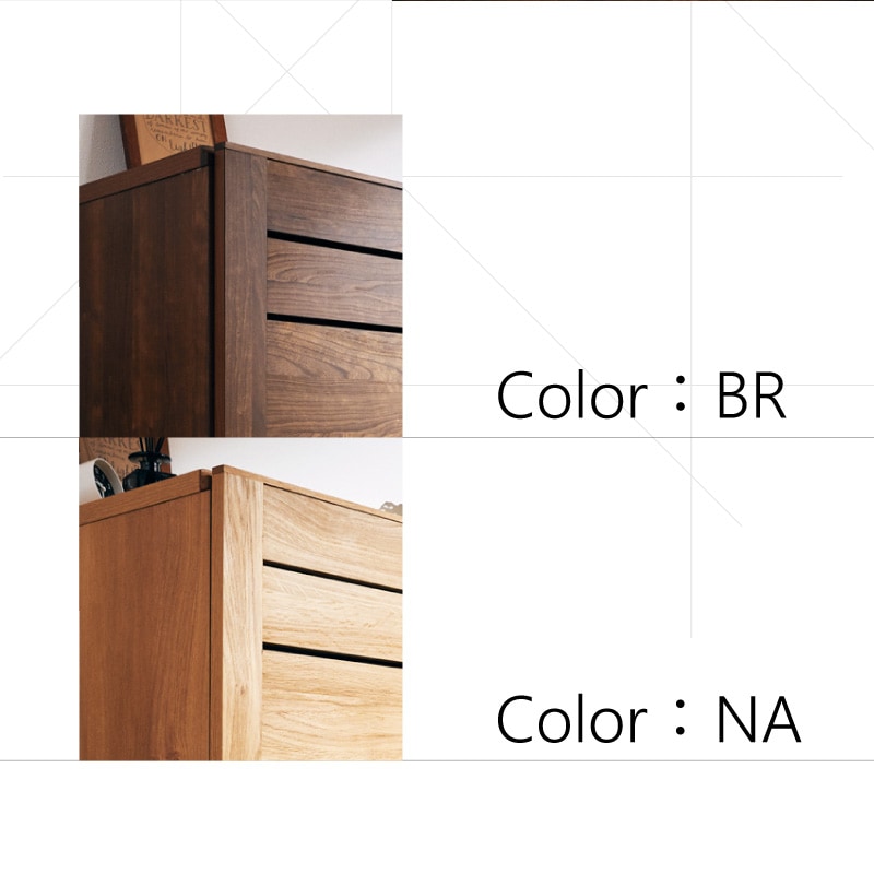 大川家具】サイドボード 160cm幅 スペンス ナチュラル/ブラウン[豊田