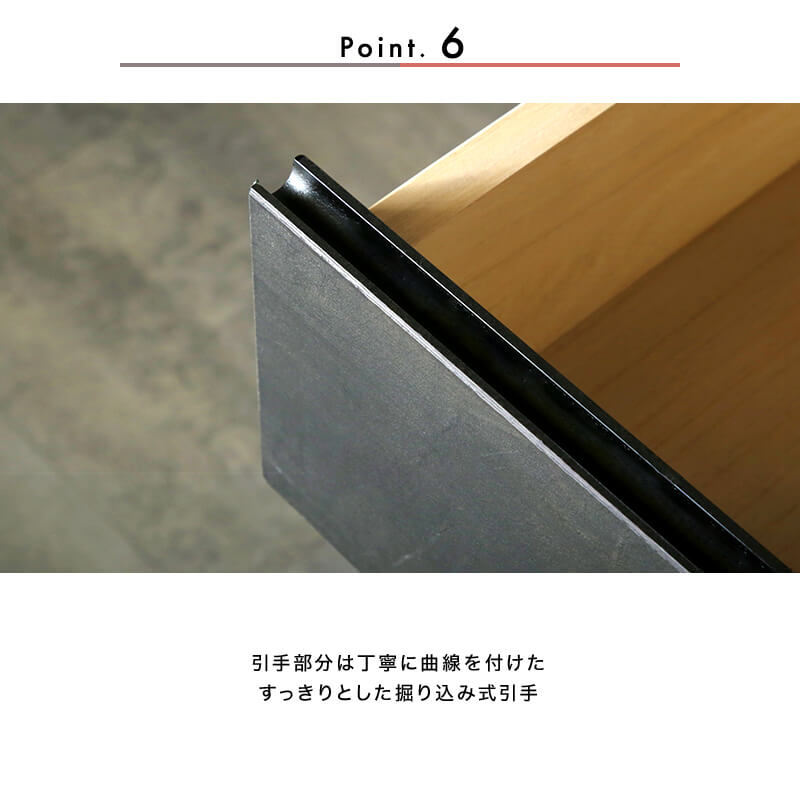 [開梱設置無料]【大川家具】≪受注生産≫アドアビット175cm幅 ローキャビネット ホワイトオーク/ウォールナット×メラミン化粧板2色[境木工]