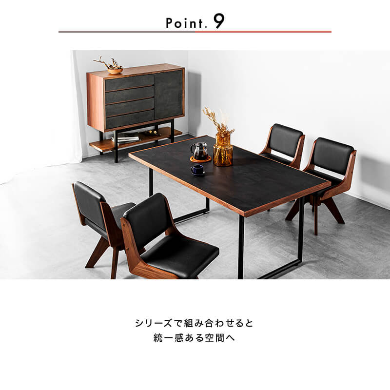 [開梱設置無料]【大川家具】≪受注生産≫アドアビット175cm幅 ハイキャビネット ホワイトオーク/ウォールナット×メラミン化粧板2色[境木工]