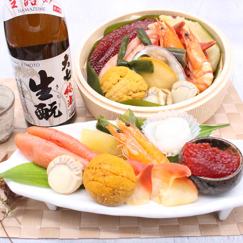 特選いわき七浜漬A・大七生詰めセット