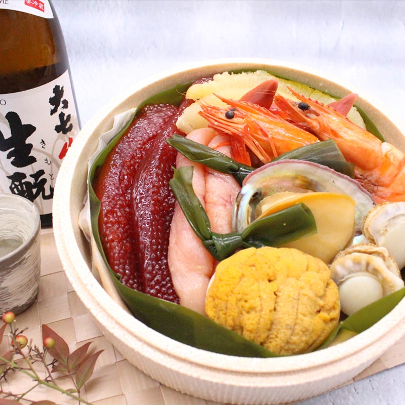 特選いわき七浜漬A・大七生詰めセット