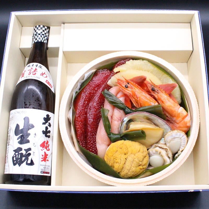 特選いわき七浜漬A・大七生詰めセット