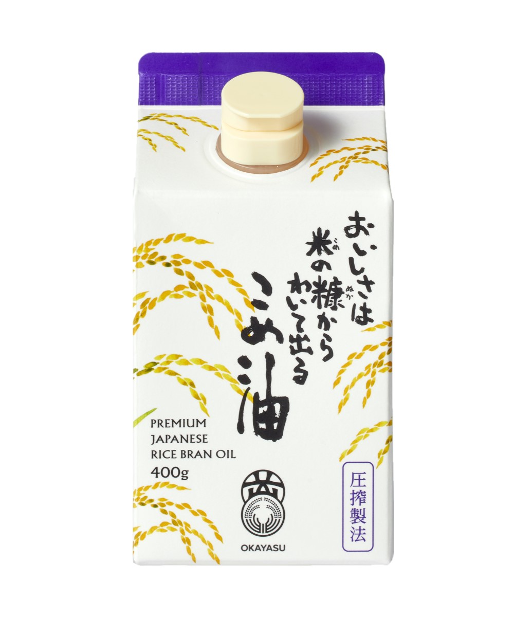 圧搾こめ油］【ご自宅用】 おいしさは米の糠からわいて出る こめ油