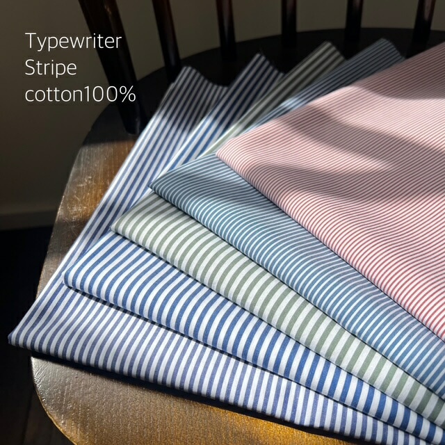 最終値下げ❣️先染めコットンリネンストライプ サーキュラーワンピース 最終値下げ❣️先染めコットンリネンストライプ サーキュラー