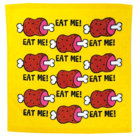 ハンドタオル EAT ME MEAT