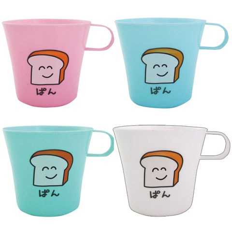ぱんさん COLORFUL MUG CUP 4P SET