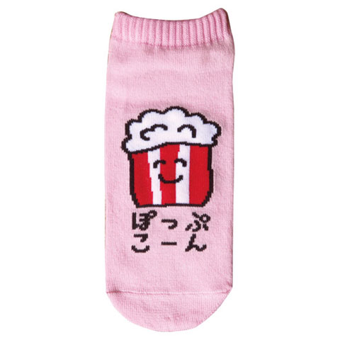 ANKLE SOCKS LADIES ぽっぷこーんさん|レディース|×SOCKS -ソックス-