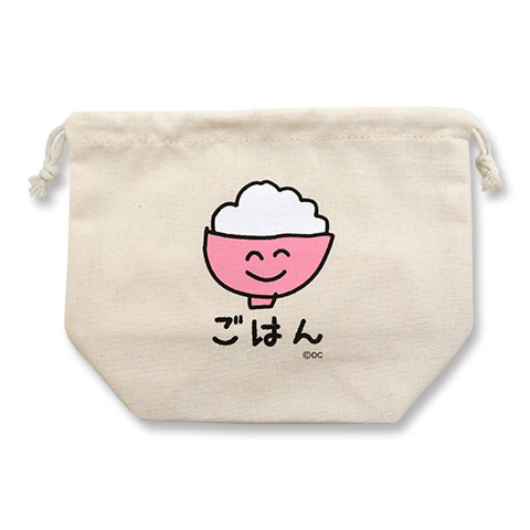 キンチャク ごはんさん|キンチャク|×POUCH,キンチャク -ポーチ-