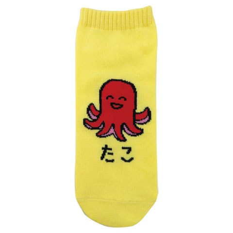 ANKLE SOCKS LADIES たこさん