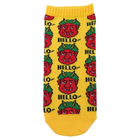 ANKLE SOCKS LADIES HELLO 鬼|LADIES -レディース-|SOCKS -ソックス-