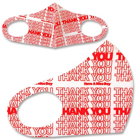 洗えるマスク THANK YOU WHITE|-洗えるマスク-|HOUSE WARE -生活用品-