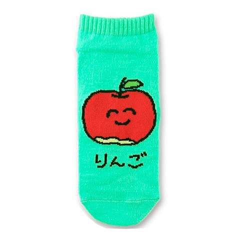 ANKLE SOCKS LADIES りんごさん|レディース|×SOCKS -ソックス-