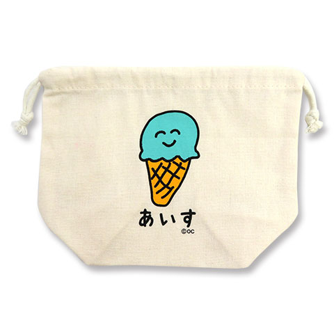 キンチャク あいすさん|キンチャク|POUCH,キンチャク -ポーチ-